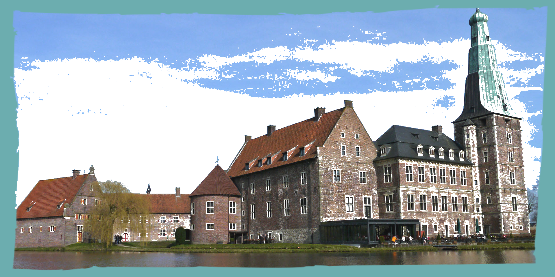 Wasserschloss Raesfeld im Münsterland