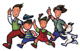 Familie mit Hund PNG Familie mit Hund PNG